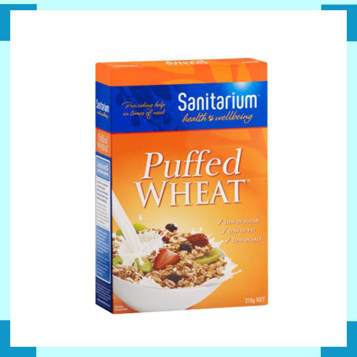 

Sanitarium Puffed Wheat Breakfast Cereal Sereal Gandum Import Australi