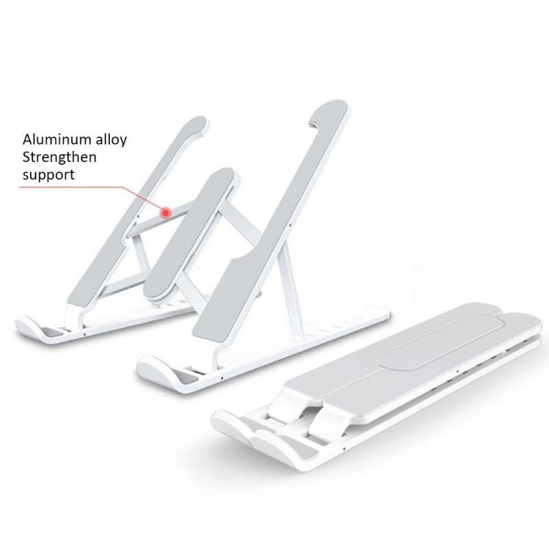 Adjustable Foldable ABS Laptop Tablet Stand Portable Desktop Holder LS-002/LS001