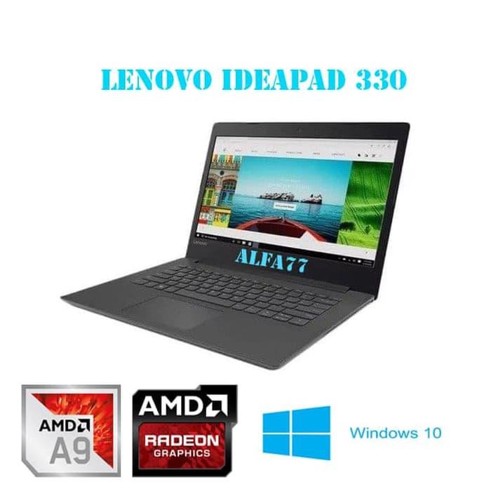 new produk gaming laptop lenovo ideapad 330 14ast amd a9 9425   8gb   1tb  vga r5