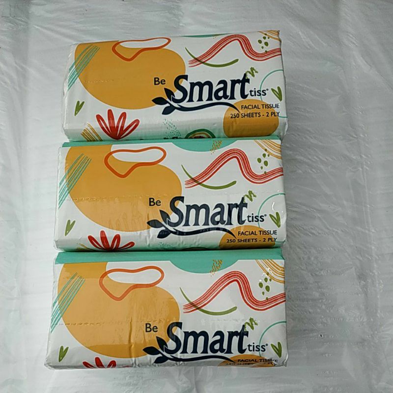 Be Smart tiss facial tissue 250sheet