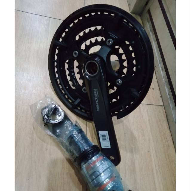 Crank shimano deore TRIPLE FC-T6010 48 36 26T HT II -ORIGINAL