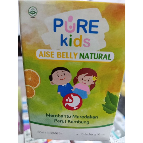 pure kids aise belly sachetan isi 10ml