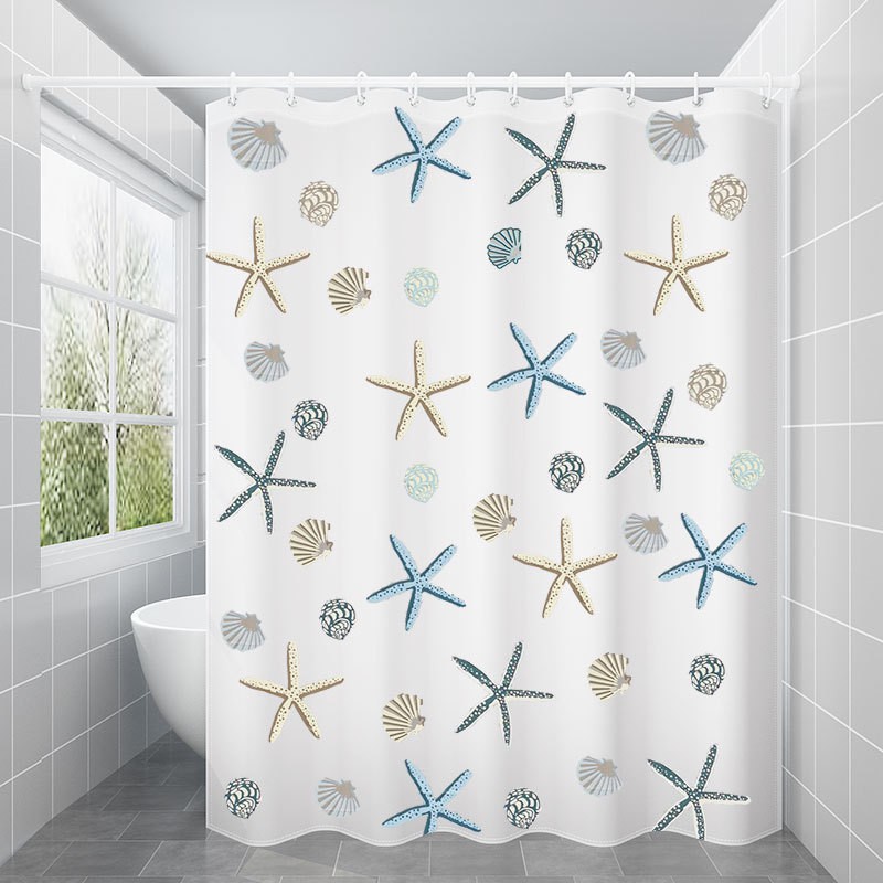 Gorden Kamar Mandi Shower Curtain Motif / Tirai Kamar Mandi Premium