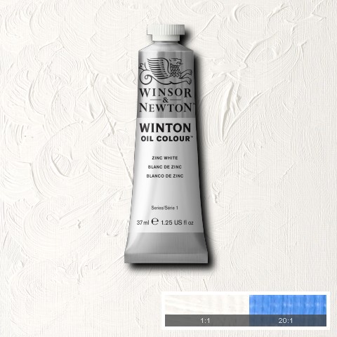 

Cat Minyak Winsor & Newton Winton 37ml Oil Color Paint - 03/03 - ZINC WHITE