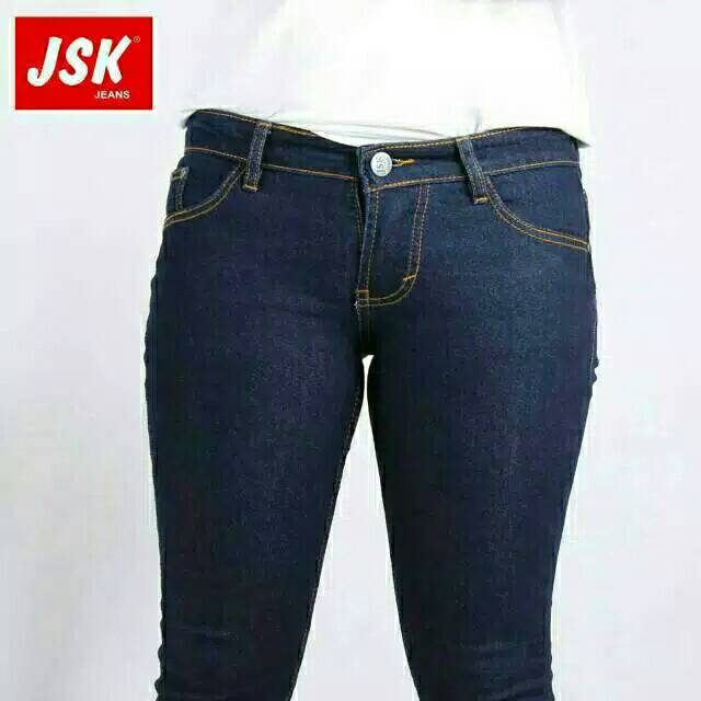 (SIZE 27~42) Celana Panjang Skinny Jeans Wanita / Celana DongkerJeans Cewek /Gaul/Modis/Celanabiru