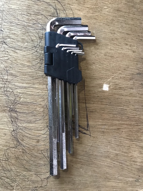 Kunci L panjang Set Lengkap 9 Piece Ball Point Hex Key Murah