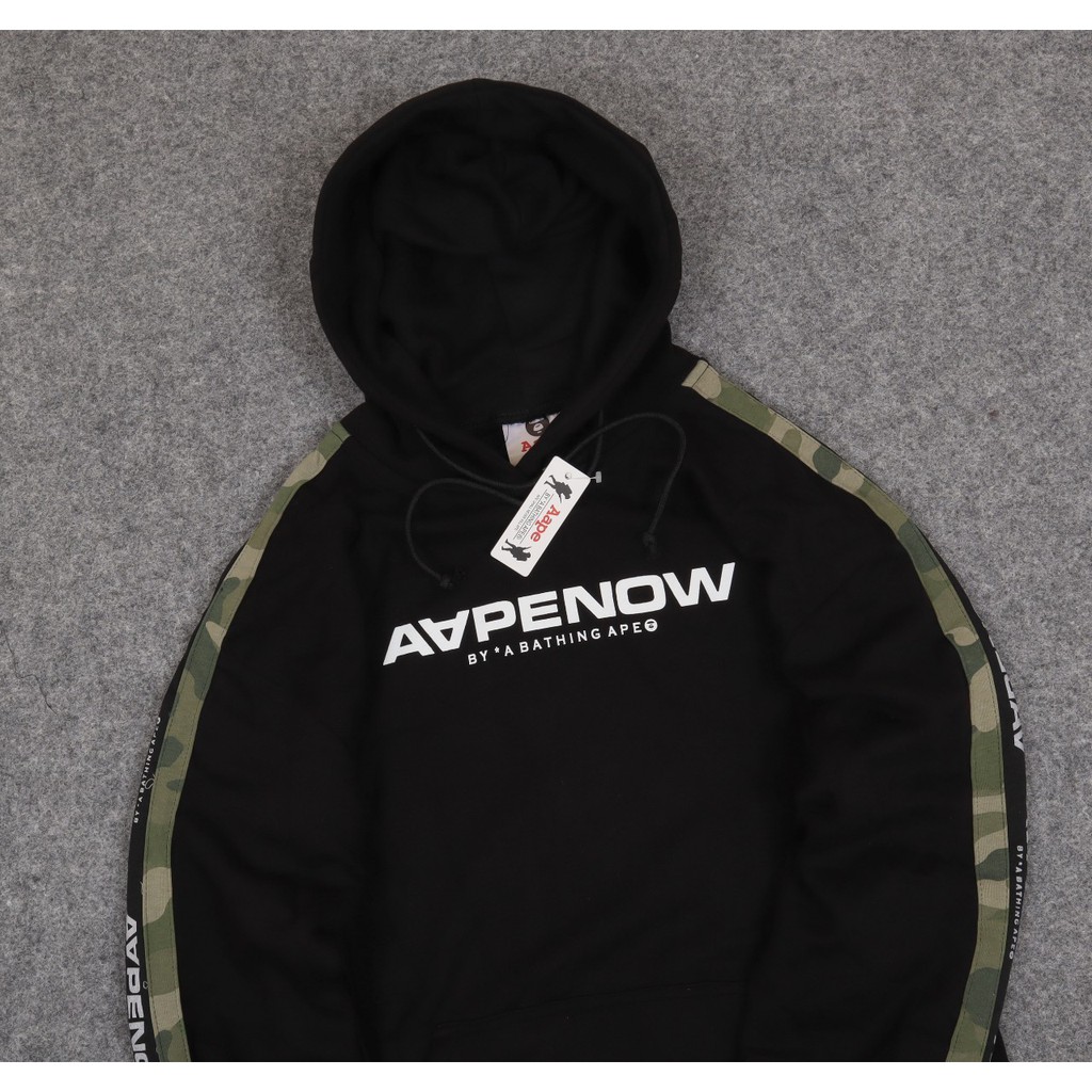 JAKET SWEATER HOODIE APE DOUBLE SLEVED CAMO UNISEX PREMUM QUALITY