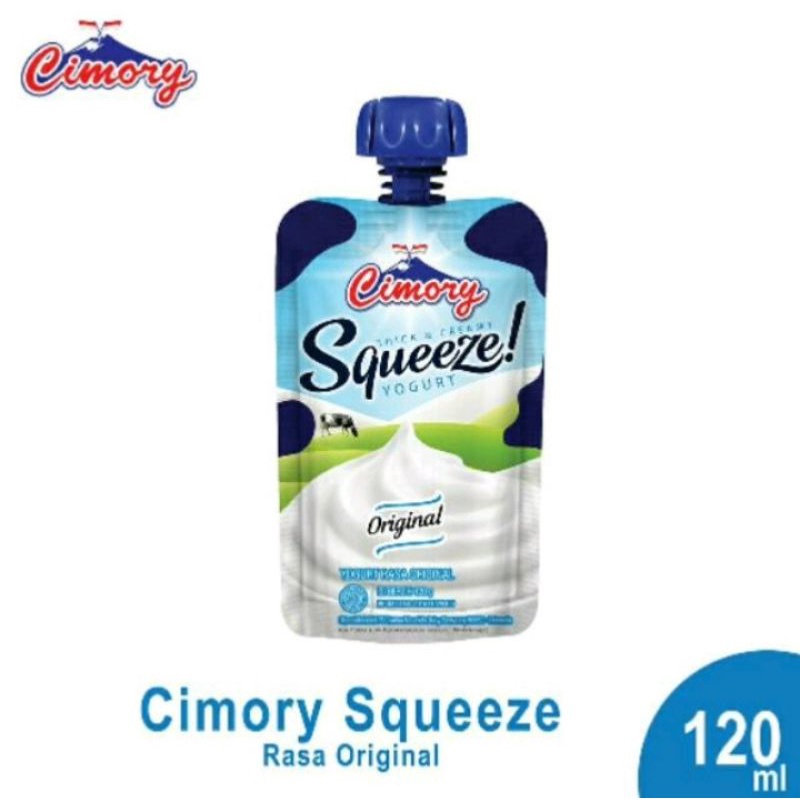 

CIMORY SQUEEZE YOGURT 120g RASA ORIGINAL - thick & creamy yogurt