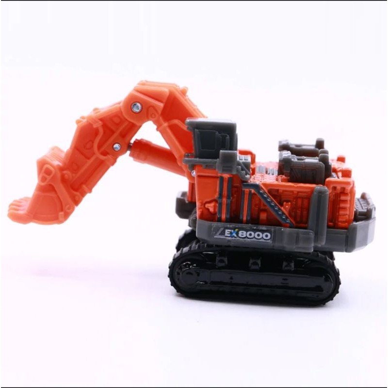 Tomica Reguler 25 Hitachi Loading Shovel EX8000-7 Miniatur Alat Berat Takara Tomy Original