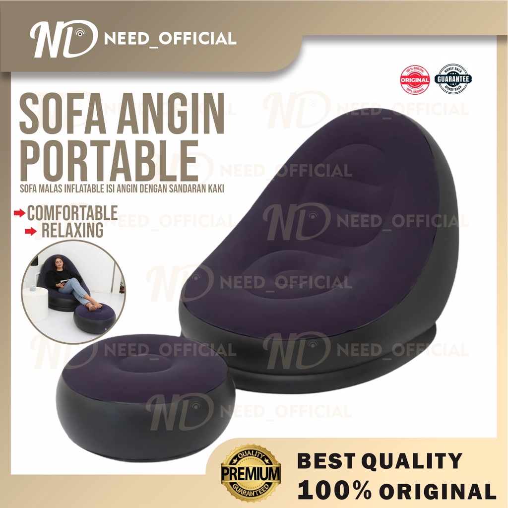 Sofa bed multifungsi / Sofa modern (Isi angin) / Sofa angin santai / Sofa santai / Sofa minimalis / 