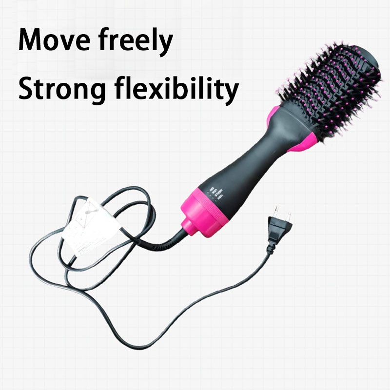 【COD】One Step Brush Hairdryer and Styler Sisir Pengering  Pelurus &amp; Curly Rambut Elektrik 3in1