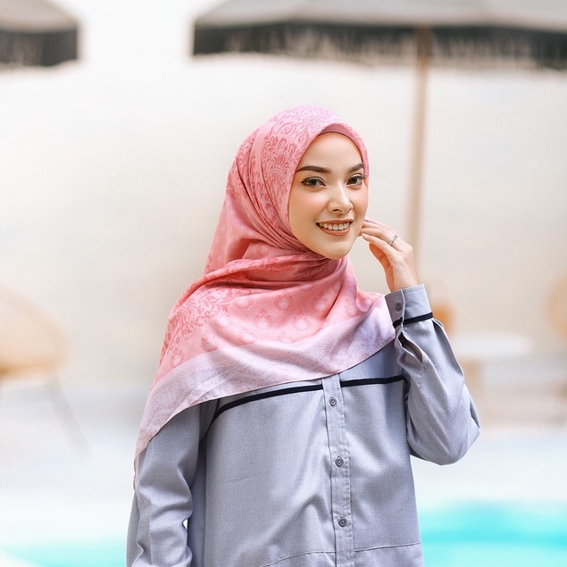 Hijab Segi Empat Printing | Angel | Levelup | Levelscarves
