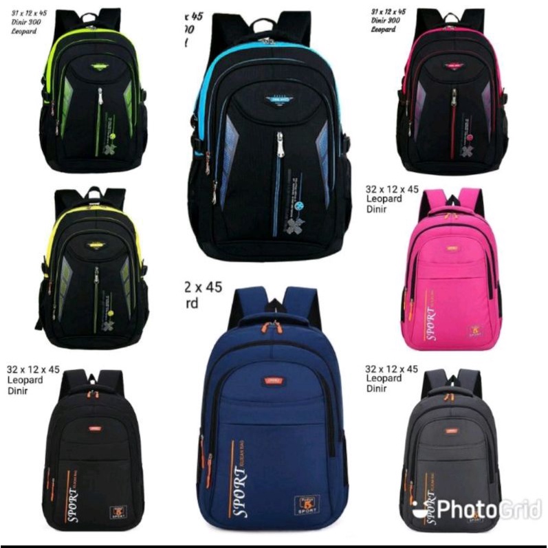 WAISTBAGS {{bisa COD}}Backpack laptop sport Silang