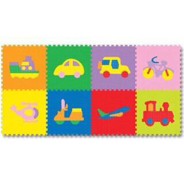 Matras Puzzle - Puzzle Lantai - Puzzle Evamat Mainan Anak - Matras / Alas Lantai / Puzzle / Evamats