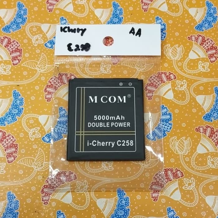 Baterai ICHERRY c258 , ICHERRY C256 MATE battery battle batre i-cherry 5000mah mcom mantap