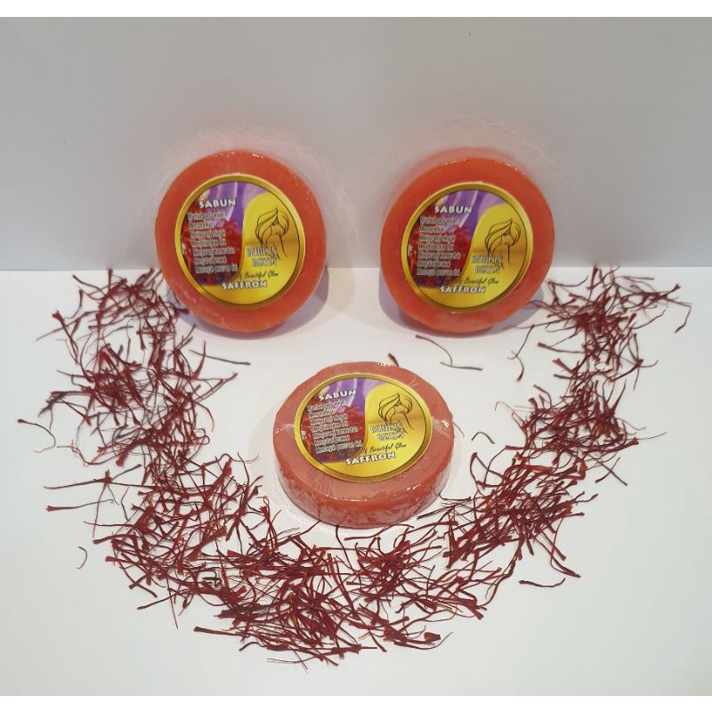 VIRAL SAFFRON SABUN WAJAH GLOWING 20 gr PEMUTIH WAJAH ALAMI