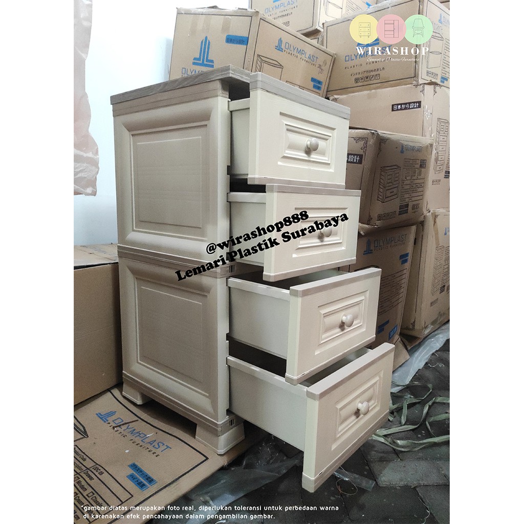 Cabinet OTC Drawer 4L SUSUN 4 KHUSUS GOJEK