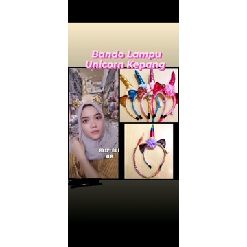 Bando anak berlampu/bando natal