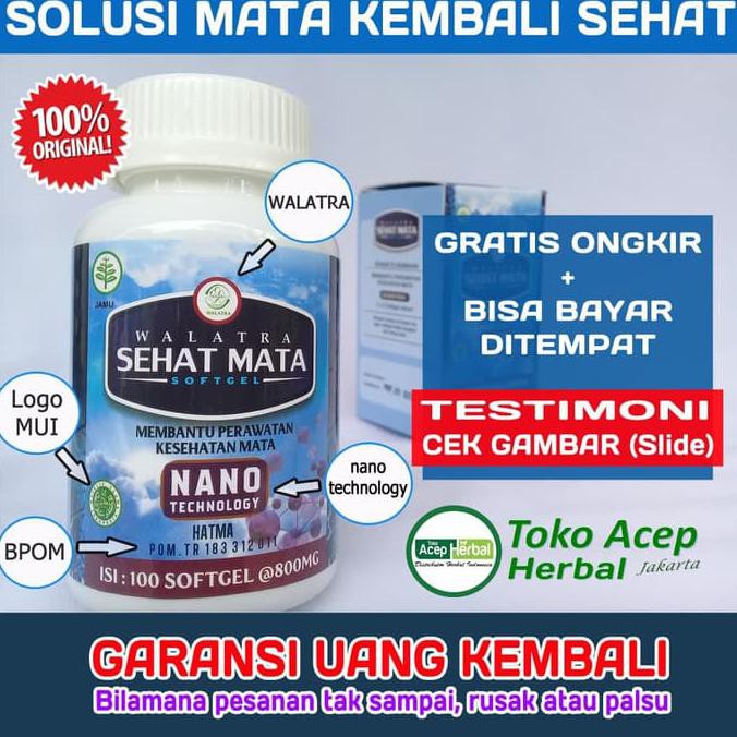 Spesial - Limatta Sehat Mata Softgel Kemasan Baru Walatra Sehat Mata Softgel