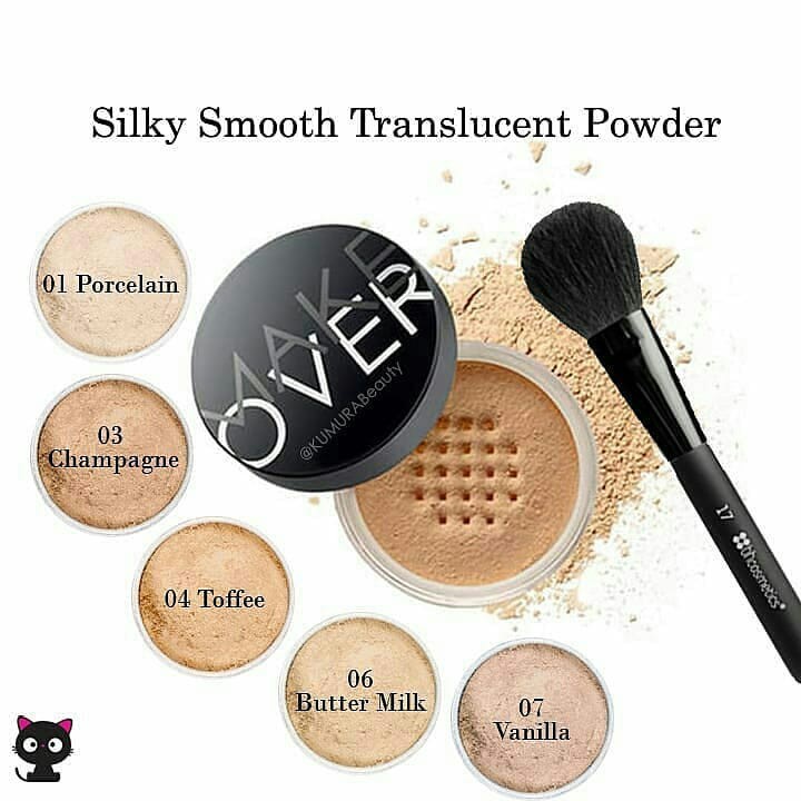 Make Over Silky Smooth Translucent Powder 35 g - Bedak Tabur