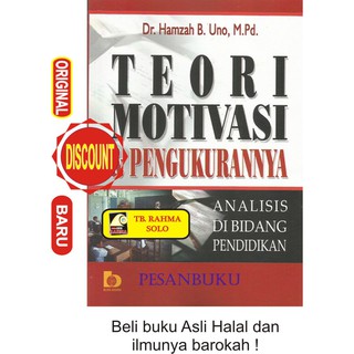 Jual TEORI MOTIVASI & PENGUKURANNYA Hamzah B. Uno Bumi Aksara Buku ...