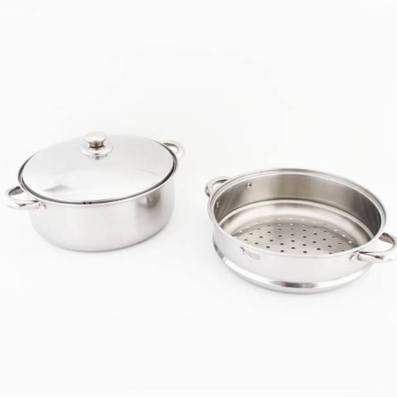 Steamer Set Stainless Steel 2 Susun Golden Flying Fish