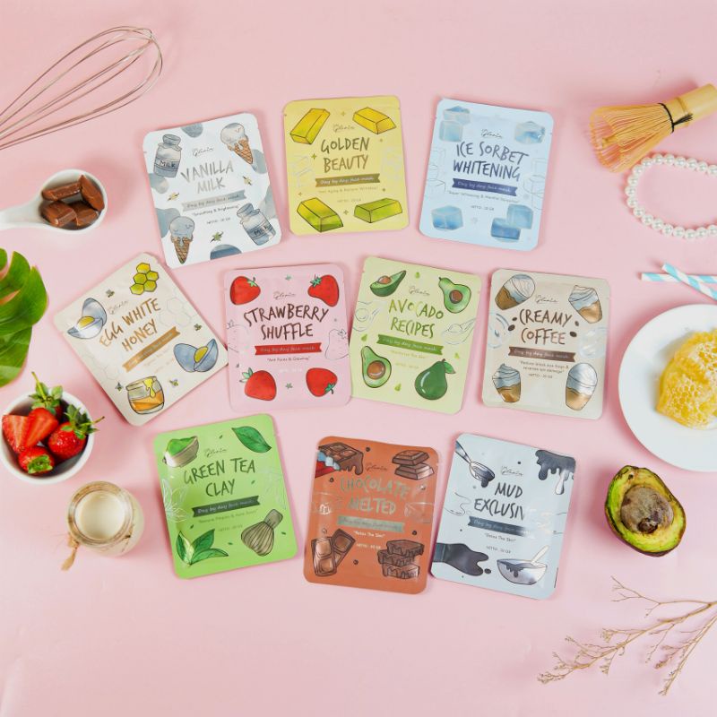 [FREE GIFT] - Masker Organik by Lea Gloria BPOM - Masker Wajah - Masker Organik