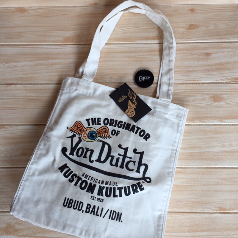 TAS TOTE BAG VON DUTCH ORIGINAL