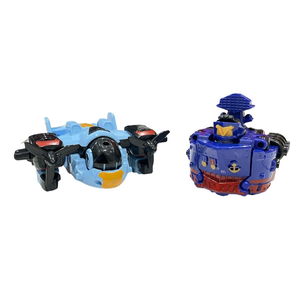 Mainan Anak ROBOT AIR PHANTOM &amp; PIRATE SHIP Robot Deformed Figure 2in1