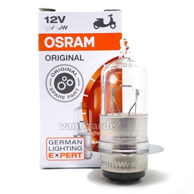 Bohlam Osram ASLI 12V Motor Bebek Matic 18W 25W 35W