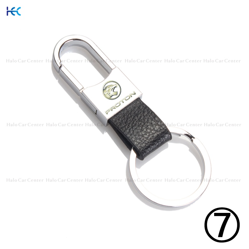 【Ready Stock】Alloy Metal Logo Motorcycle Keychain Car keychain SET for Proton