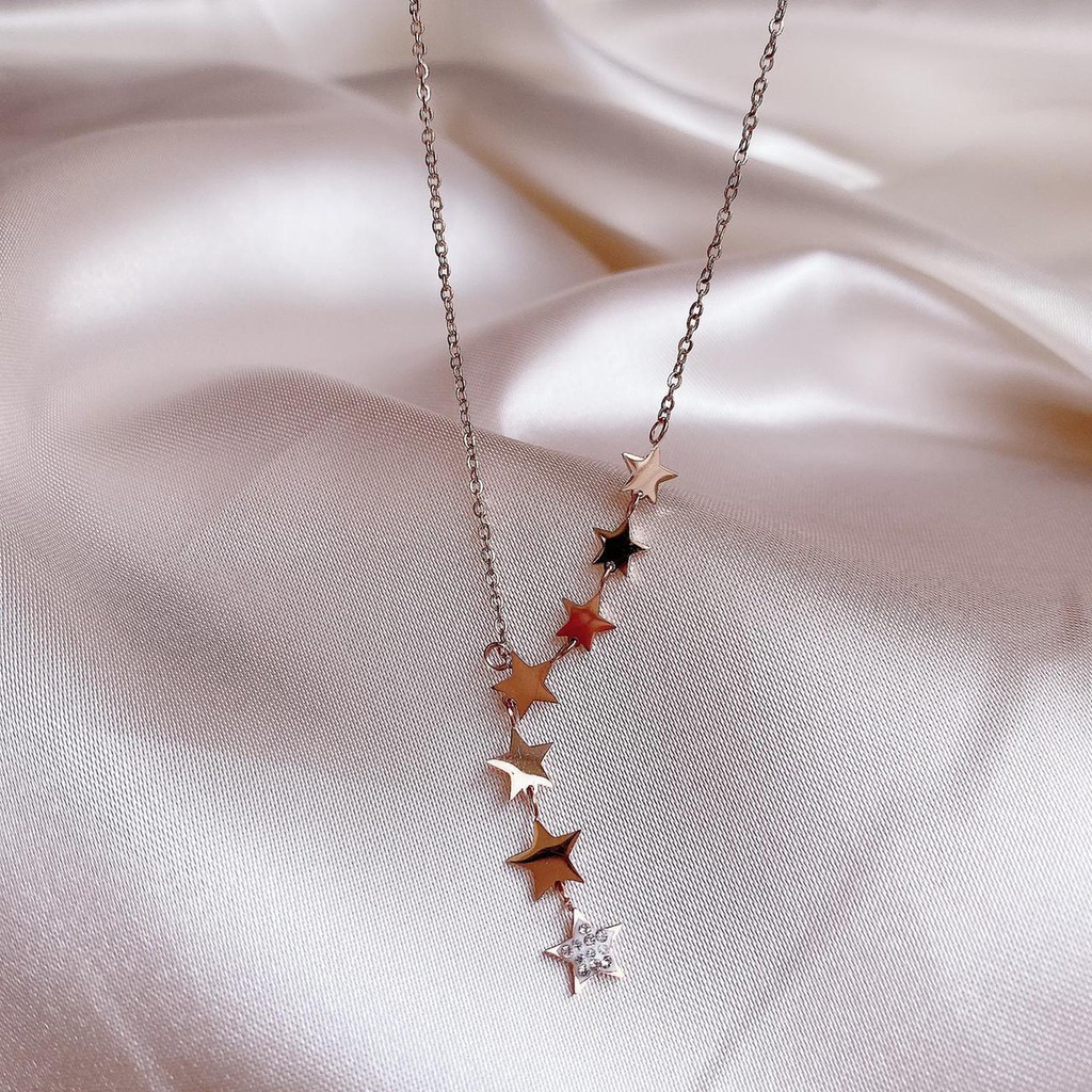 Aksesories Wanita Kalung Fashion KOrea Impor Ori Titanium Anti Karat KT197