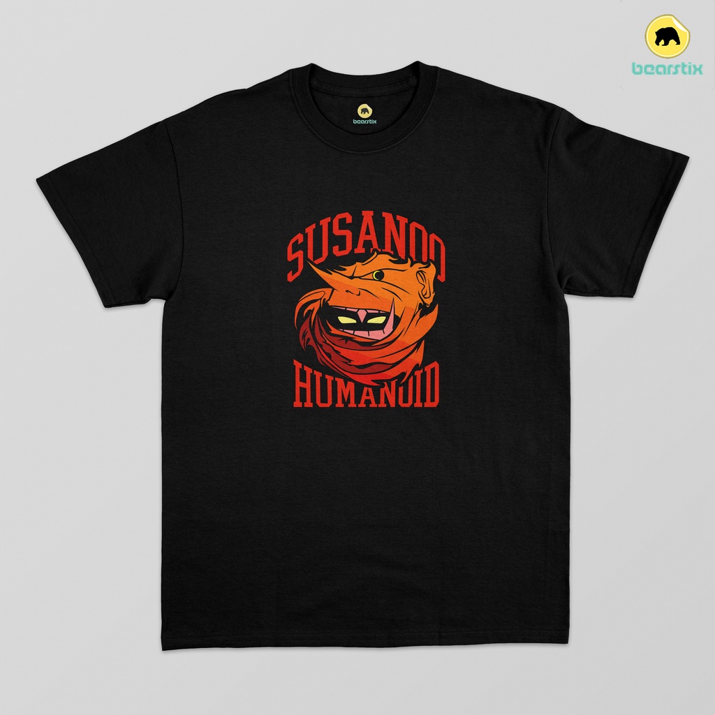 SHINZO - Tshirt Susanoo Humanoid - Baju Uchiha Itachi - Kaos Anime Streetwear