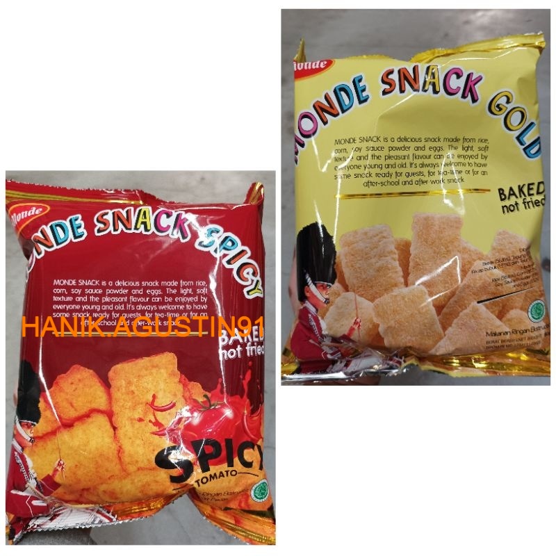 

Monde snack gold / spicy50gr / Monde Snack