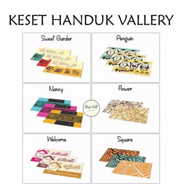 RC KESET HANDUK HSH/MERAHPUTIH/Keset Handuk Garis Murah BAHAN COTTON TEBAL