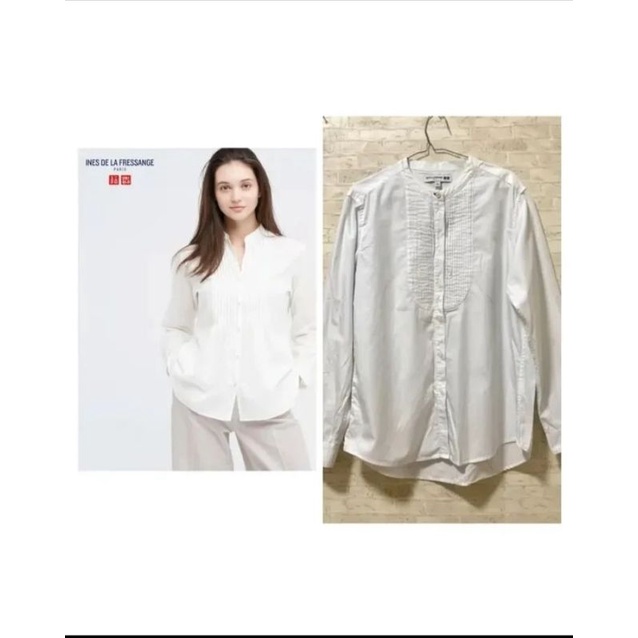 preloved kemeja putih / kemeja wanita UNIQLO PL