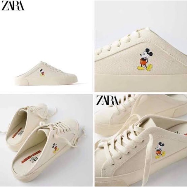 zara x mickey mouse sneakers original 