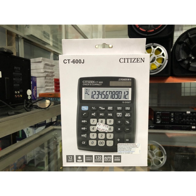 Kalkulator Citizen Ct-600J