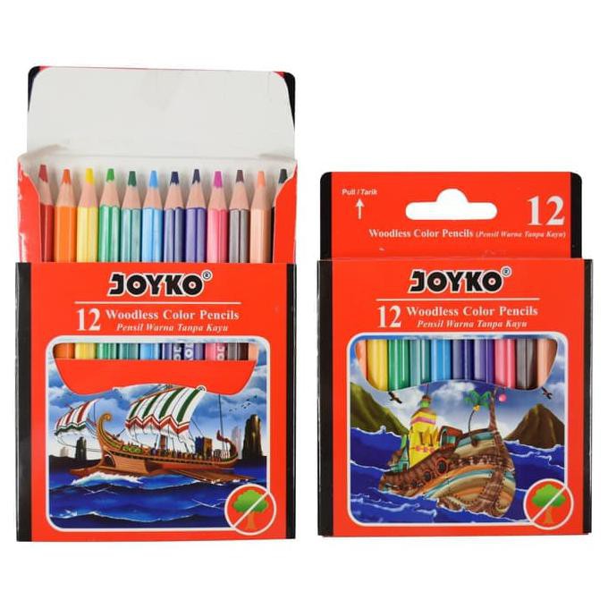 

HOT SALE Color Pencil / Pensil Warna Joyko CP-107 / 12 Warna