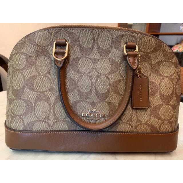 Coach mini sierra signature preloved auth with db plain solddd