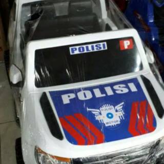 Mobil aki anak  polisi Ford F 150 FREE PELAPIS BAN Shopee 