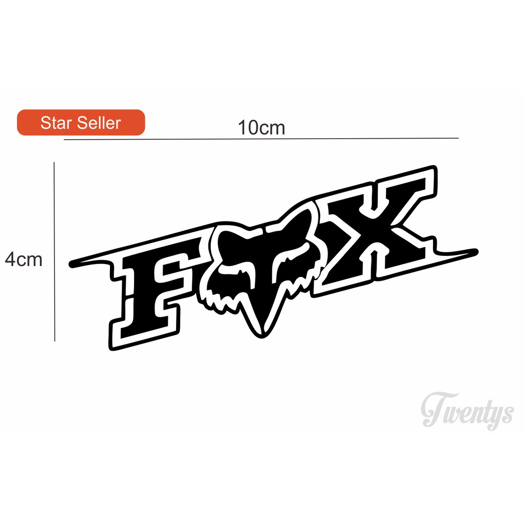 

STIKER FOXS CUTTING STIKER VINYL DECAL