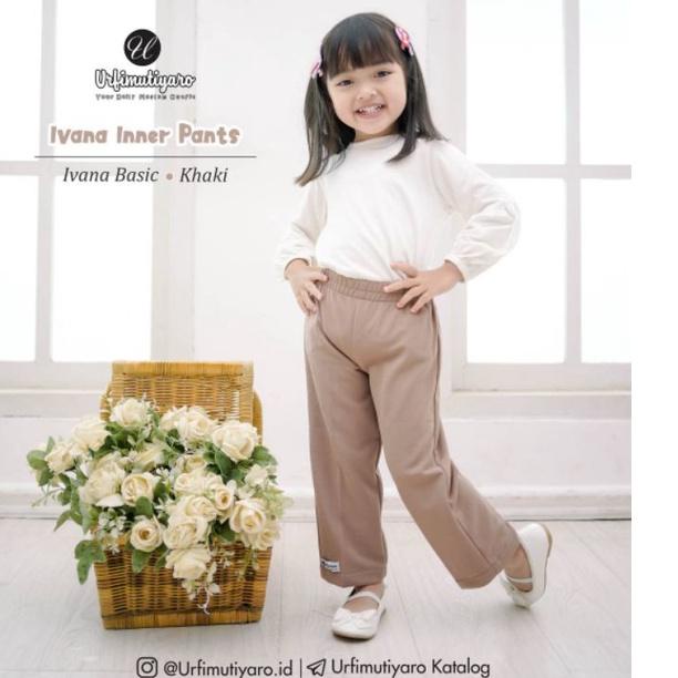PUIY Celana Inner Pants Ivana Legging Wanita Dewasa Anak Remaja Dalaman Gamis Celamis Panjang Muslim