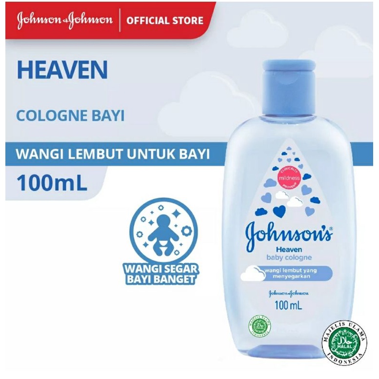 JOHNSONS BABY COLOGNE 100 ml Parfum Bayi