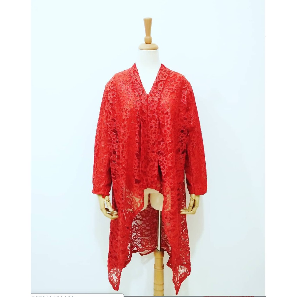 BIGSIZE JUMBO Baju Kebaya Atasan Brukat Brokat Lace Wisuda Kondangan Pesta Muslim Ayana Tunik