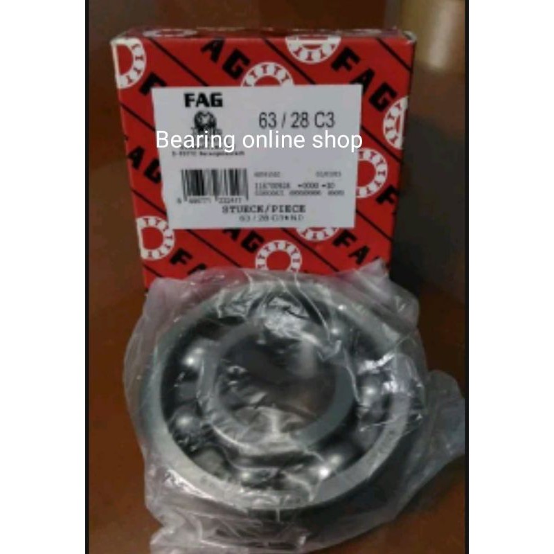 Ball Bearing 63/28 C3 FAG