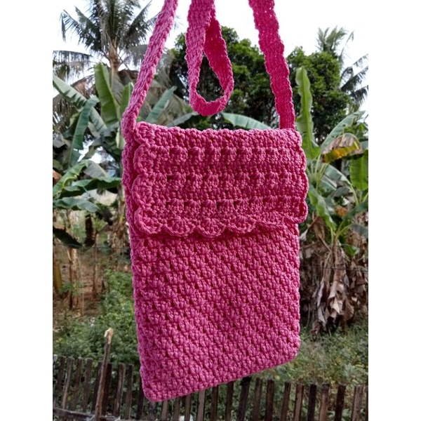 Tas Rajut Selempang / Tas Rajut HP