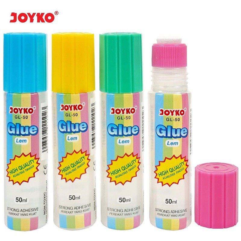 

joyko liquid glue/lem cair GL-50 isi 50 ml 4 pcs