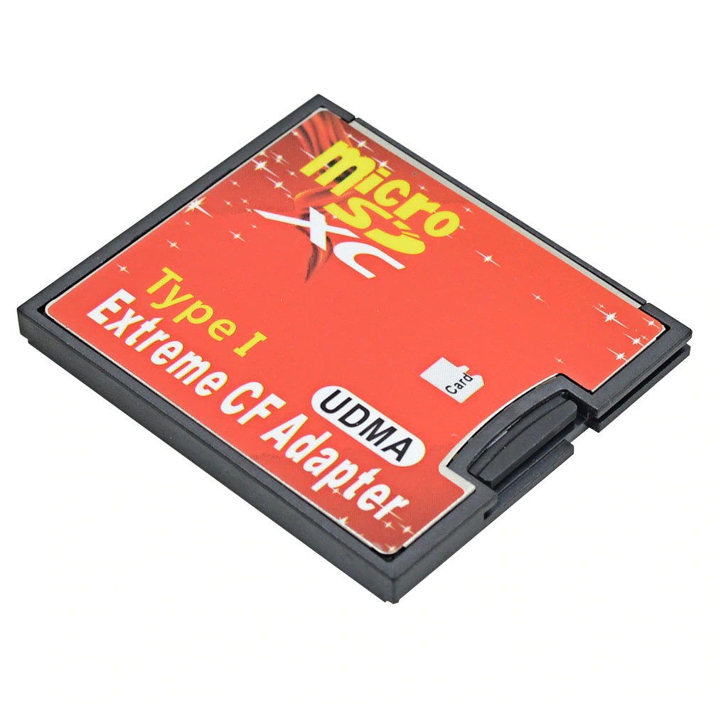Converter Micro SD jadi Compact Flash Card Extreme CF Adapter TF SDXC