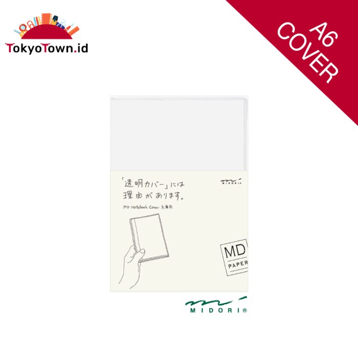 

Star Midori Clear Cover For A6 Journal Notebook Bagus